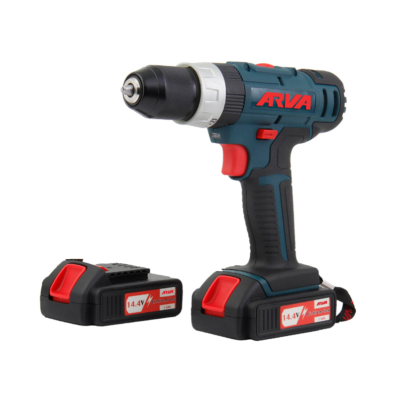 دریل شارژی آروا 14.4 ولت چکشی دو باتری مدل 5842