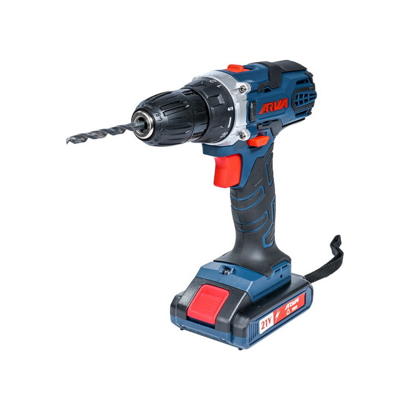 دریل شارژی آروا 21 ولت چکشی دو باتری مدل 5825