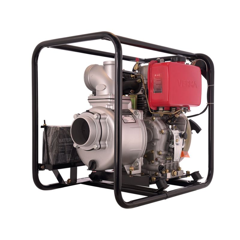 موتورپمپ دیزلی ورما 4 اینچ استارتی مدل VMDP40E