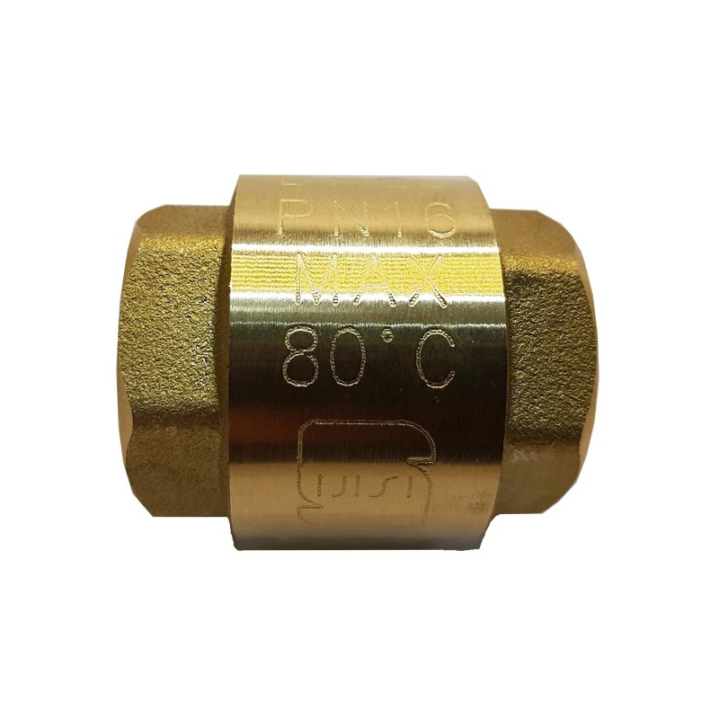 شیر یک طرفه آذر فنری برنجی سوپاپ برنجی سایز 2.5