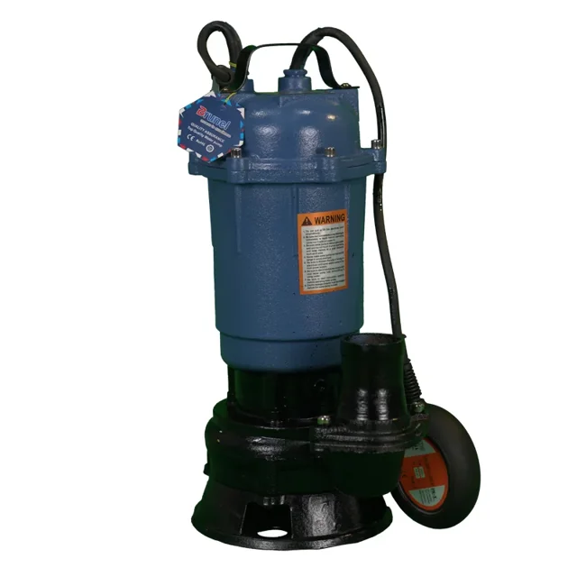 لجن کش برونل 1 اسب 18 متری 2 اینچ فلوتردار بدنه چدن مدل WQD6-18-0.75F - 10024 - 01