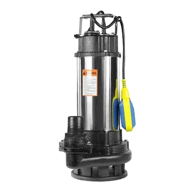 لجن کش ورما 1.5 اسب 15 متری 2 اینچ فلوتردار بدنه استیل مدل V1100F - 10026 - 01