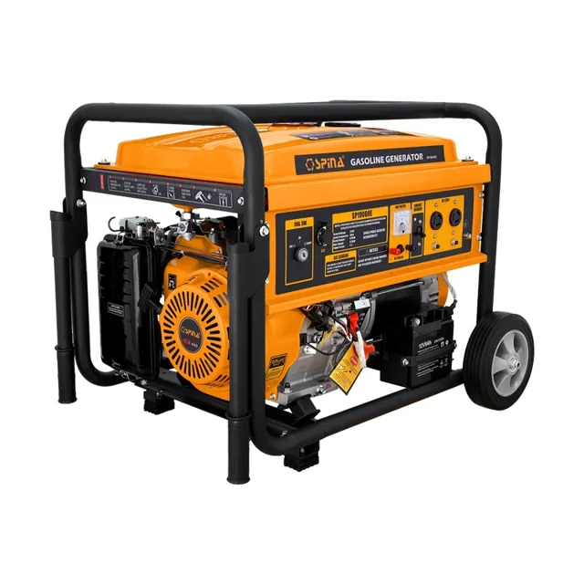 موتور برق بنزینی اسپینا 8.5 کیلووات استارتی مدل SP19000E - 10047 - 01
