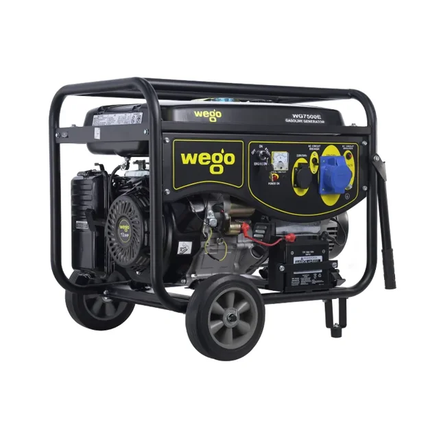 موتور برق بنزینی ویگو 5.5 کیلووات استارتی مدل WG7500E - 10049 - 02
