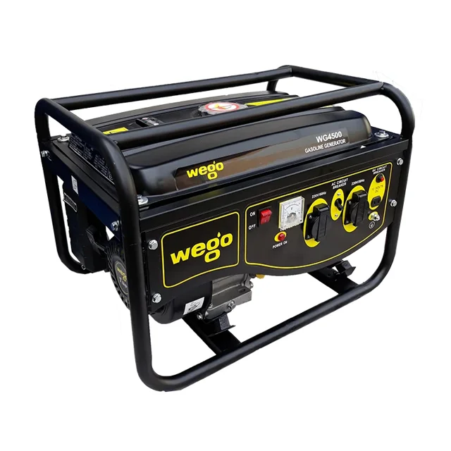 موتور برق بنزینی ویگو 3 کیلووات هندلی مدل WG4500 - 10050 - 02