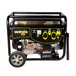 موتور برق بنزینی ویگو 7.5 کیلووات استارتی مدل WG9500E - 10056 - 02