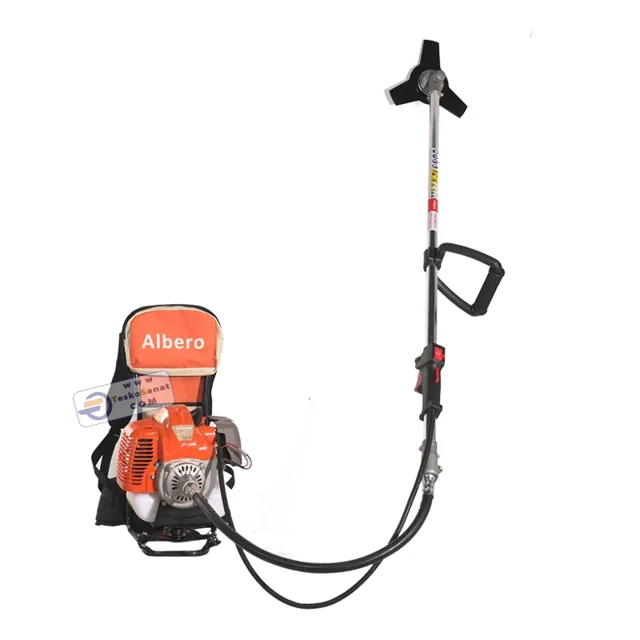 علفتراش آلبرو پشتی بلند دو زمانه 52 سی سی مدل ABO-BG520H - 10072 - 01