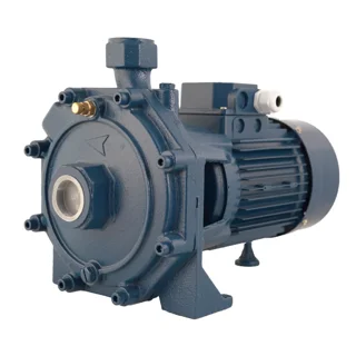الکتروپمپ دو پروانه ورما 1.5 اسب سه فاز پروانه استیل مدل CB160T - 10142 - 03