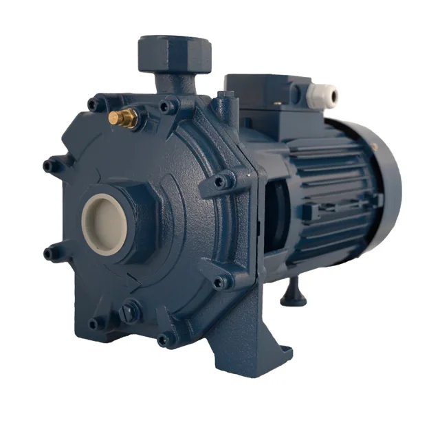 الکتروپمپ دو پروانه ورما 4 اسب سه فاز پروانه استیل مدل CB400T - 10145 - 01