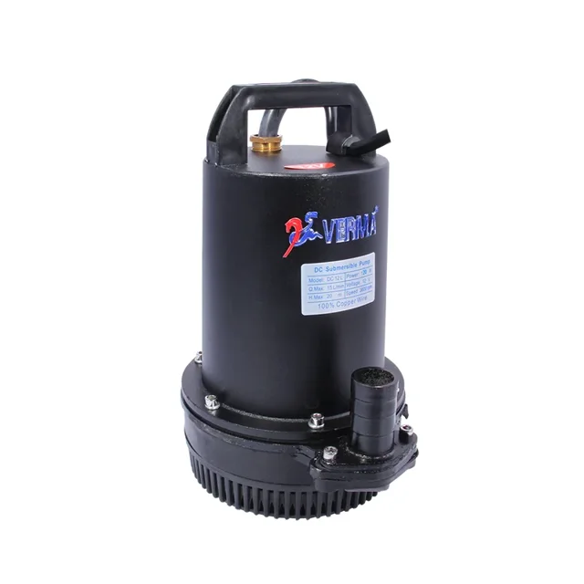 کف کش ورما 12 ولت 120 وات 20 متری 1 اینچ مشکی مدل VMDC-12V-1 - 10225 - 01