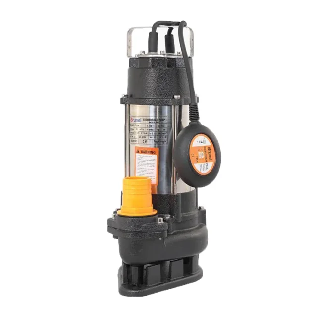 لجن کش برونل 1 اسب 15 متری 2 اینچ فلوتردار بدنه استیل مدل V750F - 10240 - 01