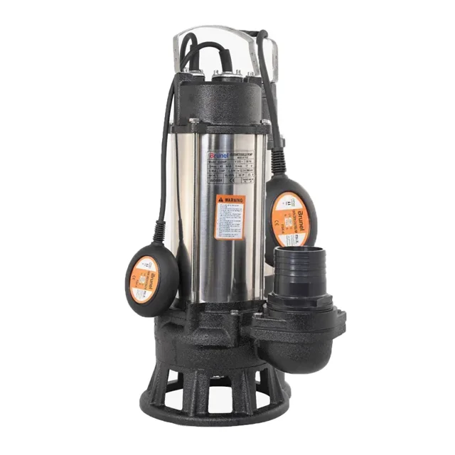 لجن کش برونل 3 اسب 17 متری 3 اینچ فلوتردار بدنه استیل مدل V2200F - 10241 - 01