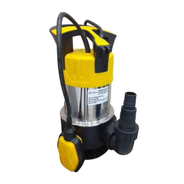 لجن کش ورما 550 وات 7 متری 1 اینچ فلوتردار مدل VMS550DINOX-3D - 10247 - 01