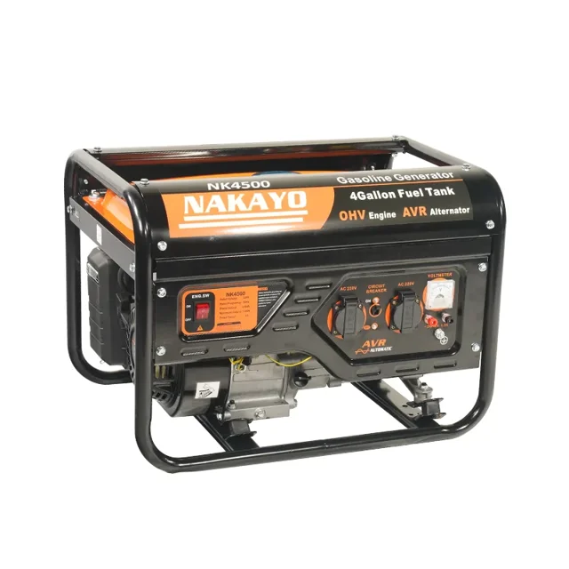 موتور برق بنزینی ناکایو 2.8 کیلووات استارتی مدل NK4500E - 10283 - 01