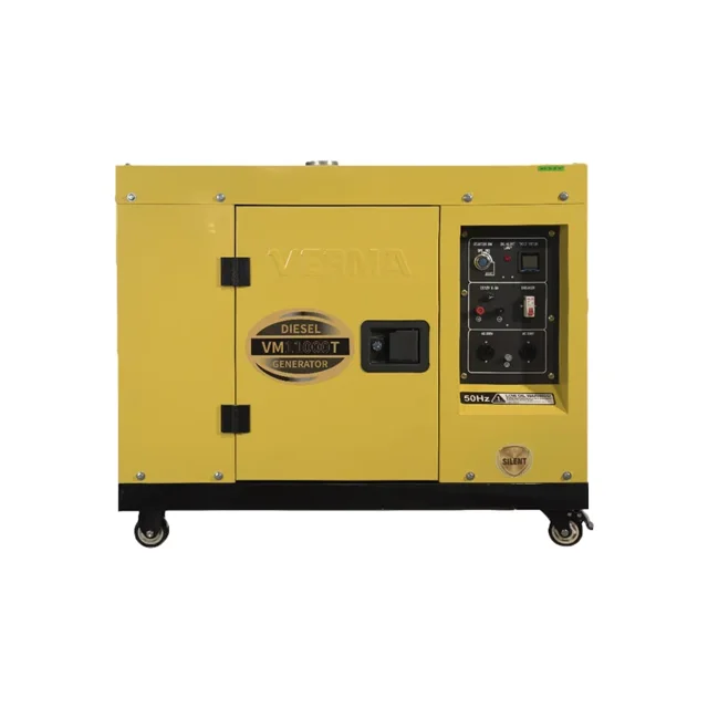 موتور برق دیزل ورما 8.5 کیلووات سایلنت استارتی مدل VM11000T - 10294 - 01