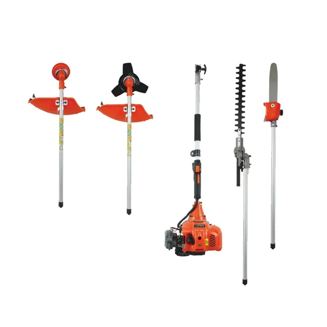 علفتراش اسپینا دوشی چند کاره دو زمانه 52 سی سی مدل SP-520M - 10346 - 01