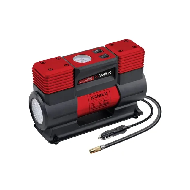 کمپرسور باد فندکی دو کاره 180 وات دو سیلندر زاماکس مدل XC- 2002 - 10364 - 01