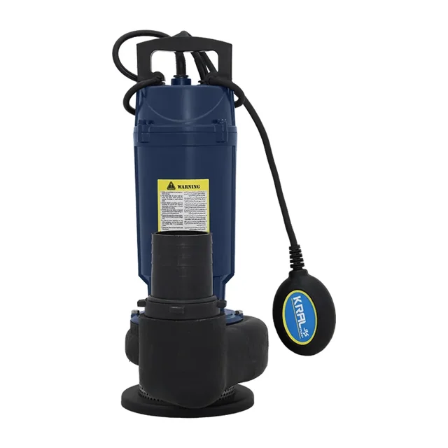 کف کش کرال 2 اسب 15 متری 3 اینچ پروانه استیل فلوتردار مدل QSX-81542-FS - 10433 - 02