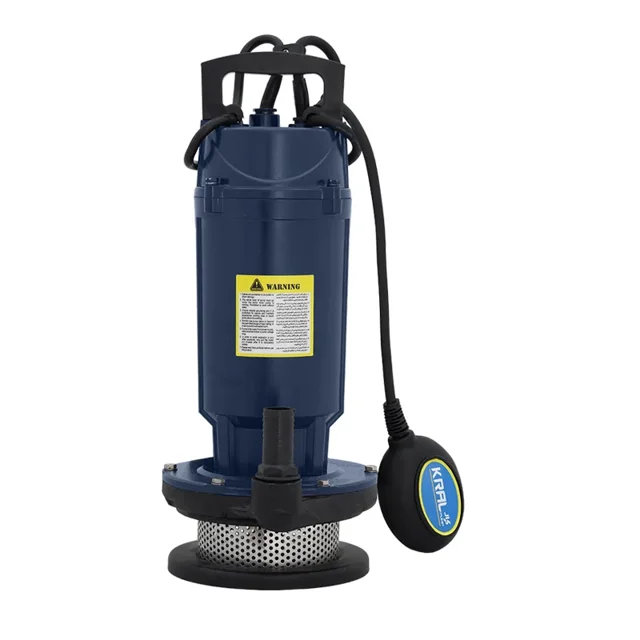 کف کش کرال 1.75 اسب 36 متری 1 اینچ پروانه استیل فلوتردار مدل QSX-33610-FS - 10437 - 01
