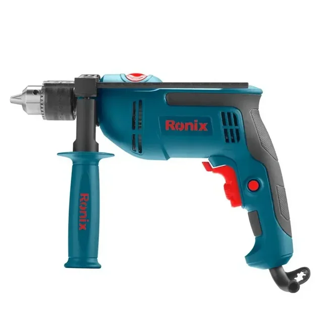 دریل چکشی رونیکس 750 وات 13 میلیمتری سه نظام آچاری مدل 2260 - 10588 - 01