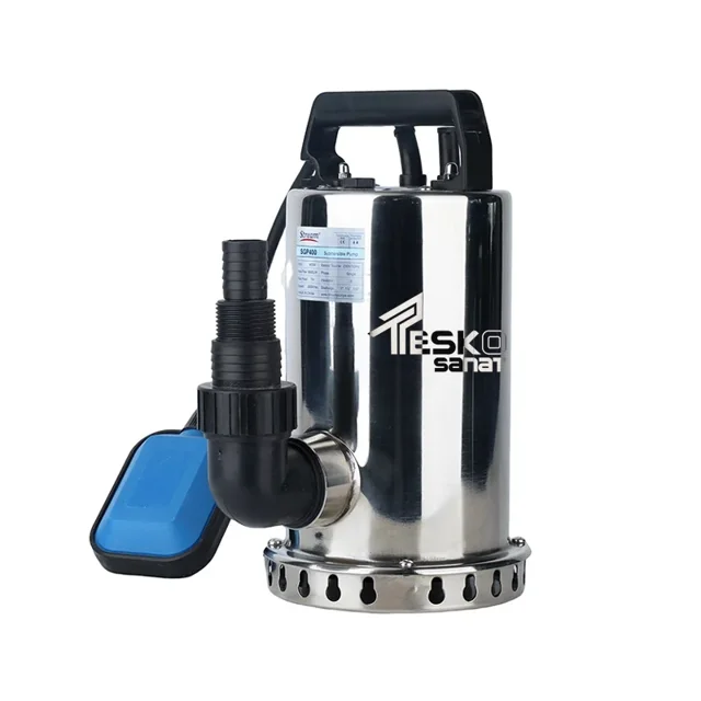 کف کش استریم فلوتردار 7 متری 400 وات بدنه استیل مدل SGP400 - 10629 - 01