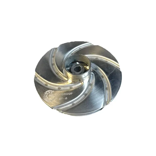 پروانه استیل الکتروپمپ جتی 1 اسب چینی رویال خاری شفت 12 مدل JET100 - 10658 - 01