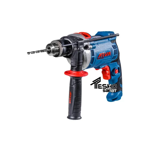 دریل چکشی آروا 1050 وات 13 میلیمتری سه نظام آچاری مدل 5336 - 10819 - 01
