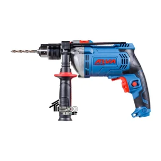 دریل چکشی آروا 1050 وات 13 میلیمتری سه نظام آچاری مدل 5336 - 10819 - 03