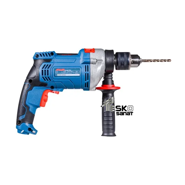 دریل چکشی آروا 1050 وات 13 میلیمتری سه نظام آچاری مدل 5336 - 10819 - 04