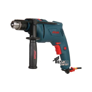 دریل چکشی آروا 810 وات 13 میلیمتری سه نظام آچاری مدل 5314 - 10824 - 01