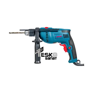 دریل چکشی آروا 750 وات 13 میلیمتری سه نظام آچاری مدل 5328 - 10827 - 04
