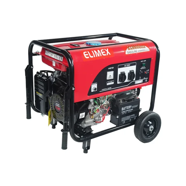 موتور برق بنزینی الیماکس 7.5 کیلووات استارتی مدل EL9600EXE - 10904 - 01