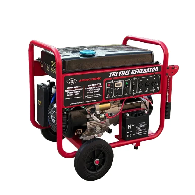 موتور برق جیانگ دانگ 12 کیلووات سه گانه سوز ریموت استارت اتومات مدل JD12000TEHB-A-RC- - 12032 - 01