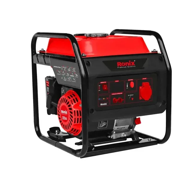 موتور برق بنزینی رونیکس 4.5 کیلووات کامپکت اینورتر هندلی مدل RH-4771 - 12035 - 01