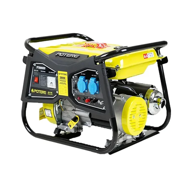 موتور برق بنزینی پوتر 3.8 کیلووات هندلی  مدل PT8000V - 12037 - 03