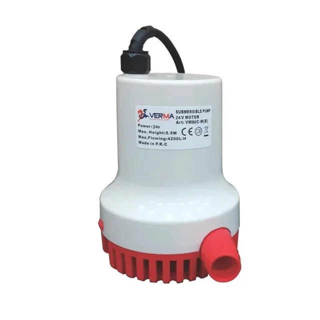 کف کش ورما 24 ولت 80 وات 5.5 متری 1 اینچ مدل VM80C-M(B) - 12057 - 01