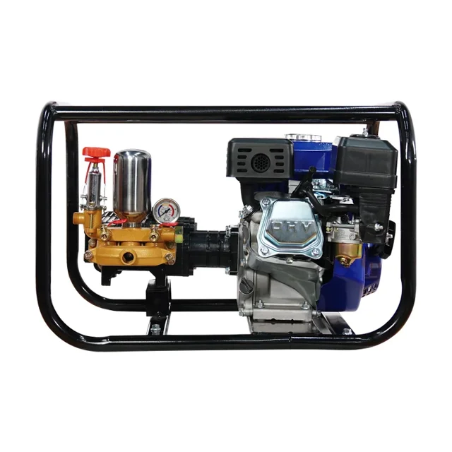 سمپاش موتوری ویگو کوپله فابریک گیربکسی 45 بار سه شیر مدل WG-26Z - 12106 - 02