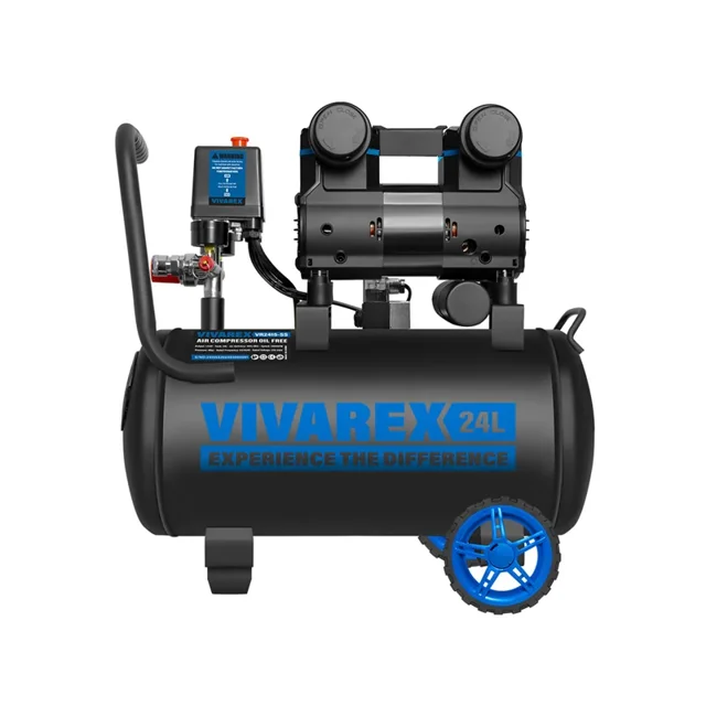 کمپرسور باد ویوارکس 24 لیتری 1.5 اسب سایلنت مدل VR2415-SS - 12123 - 01