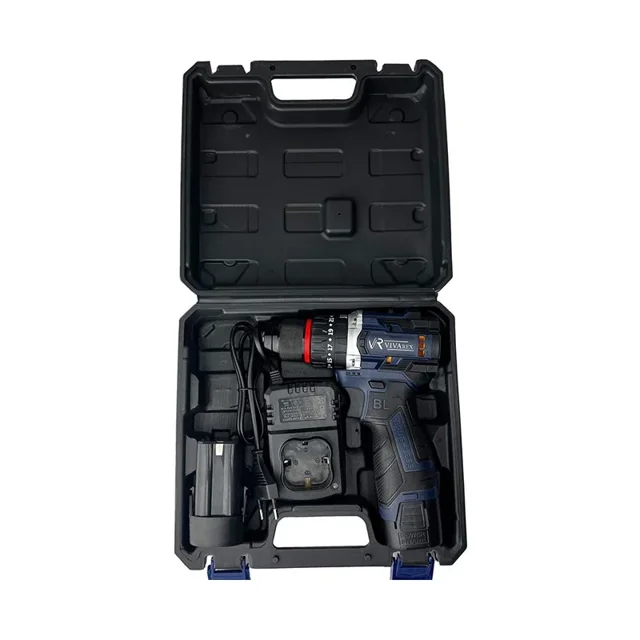 دریل شارژی ویوارکس 16.8 ولت چکشی براشلس مدل VR1610I-BL - 12140 - 04