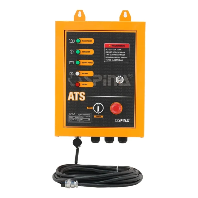 تابلو ATS تک فاز اسپینا مدل 10KW-ATS - 12143 - 01