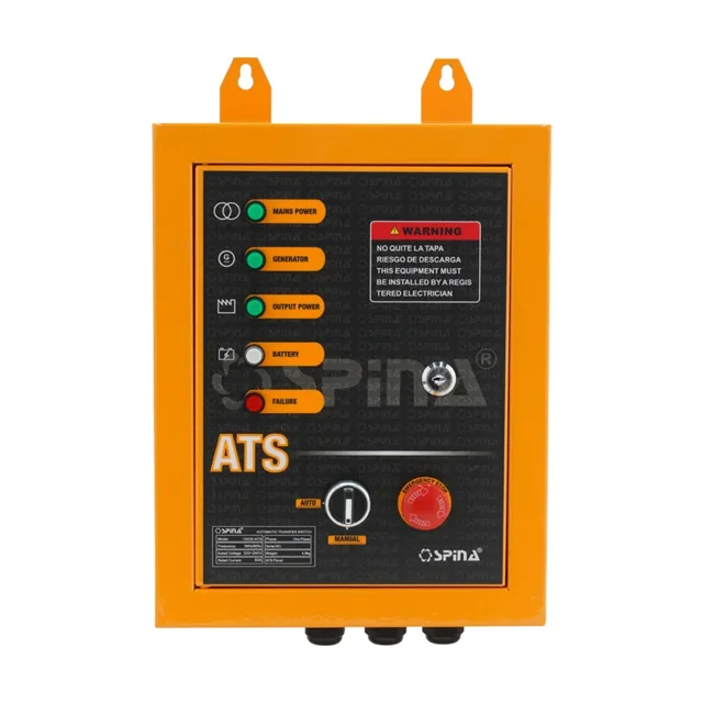 تابلو ATS تک فاز اسپینا مدل 10KW-ATS - 12143 - 02