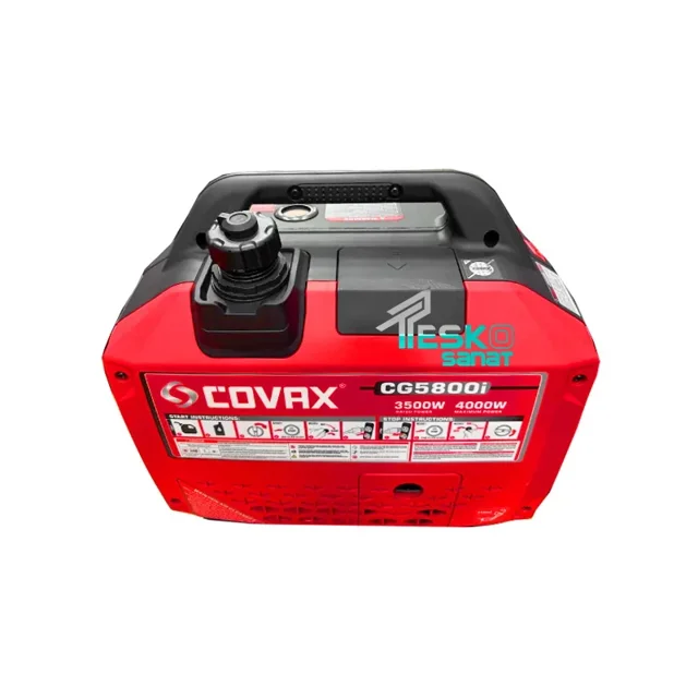 موتور برق بنزینی کواکس 4 کیلووات اینورتر سایلنت کیفی مدل CG5800i - 12175 - 02