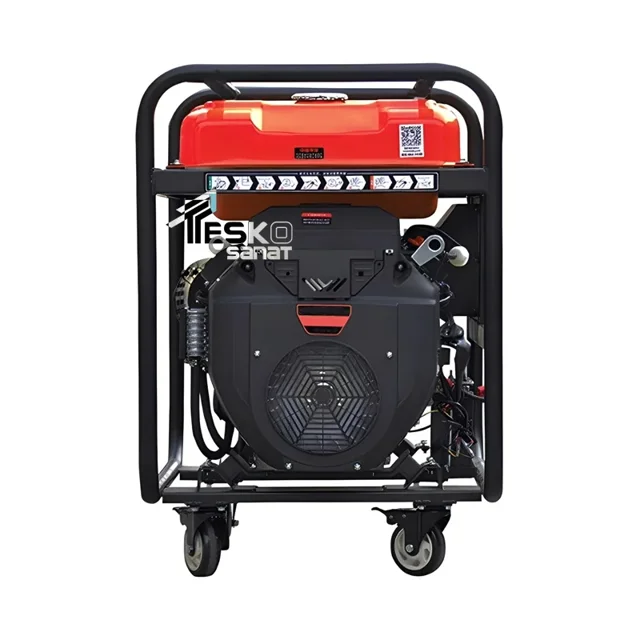 موتور برق بنزینی استریم 12 کیلووات تک فاز - سه فاز استارتی مدل ST15000DT - 12181 - 02
