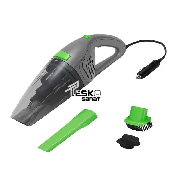 جارو فندکی خودرو 100 وات پی ای پی مدل PCV-9612 - 12207 - 01