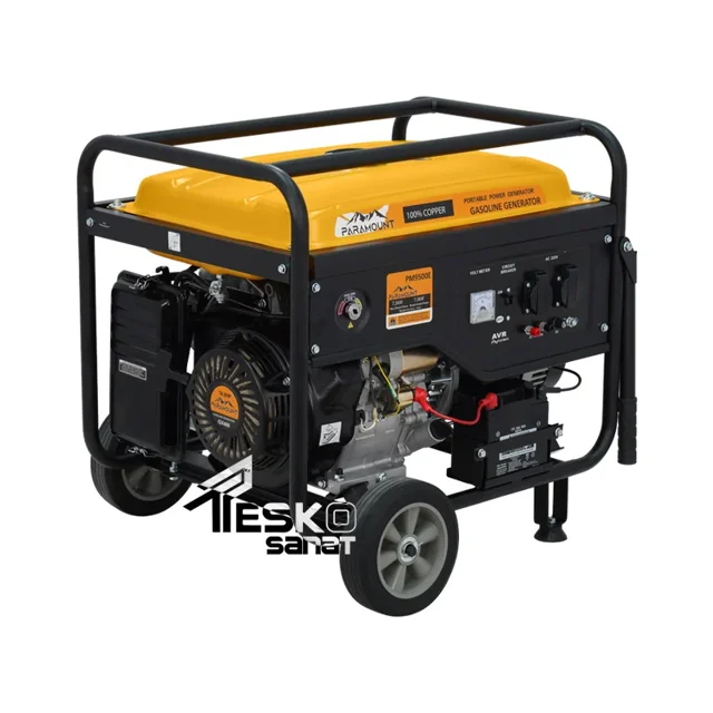 موتور برق بنزینی پارامونت 7.5 کیلووات استارتی مدل PM9500E - 12225 - 01