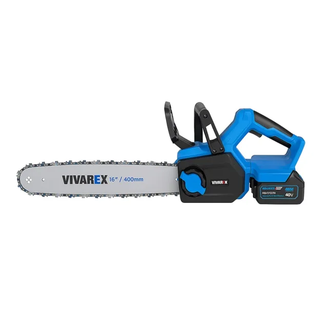 اره زنجیری شارژی 40 سانت 20 ولت 2 باطری براشلس ویوارکس مدل VR2016V-CS - 12230 - 01