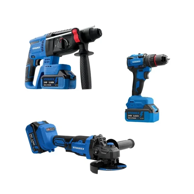 کیت شارژی براشلس سه عددی ویوارکس مدل VR2403-BCK - 12232 - 01
