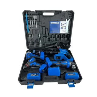 کیت شارژی براشلس چهار عددی ویوارکس مدل VR2404-BCK - 12233 - 06