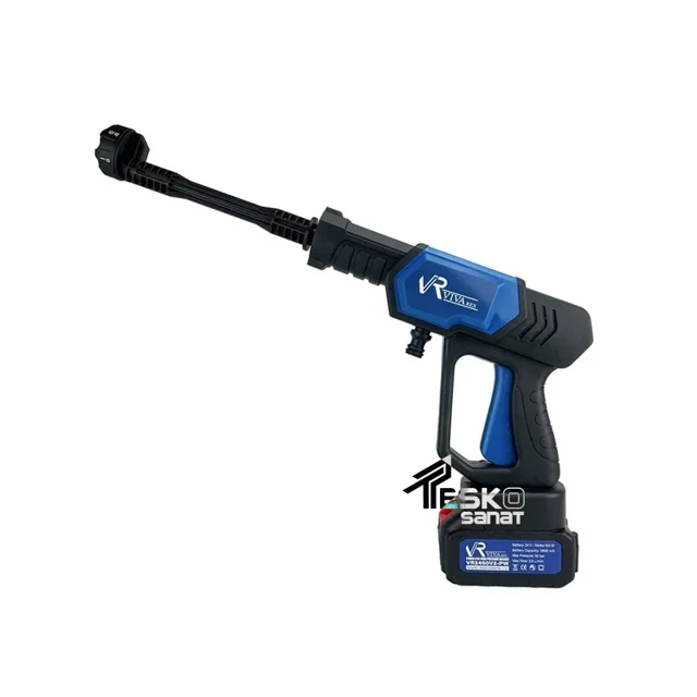کارواش شارژی ویوارکس 50 بار 24 ولت دو باتری مدل VR2450V2-PW - 12238 - 01