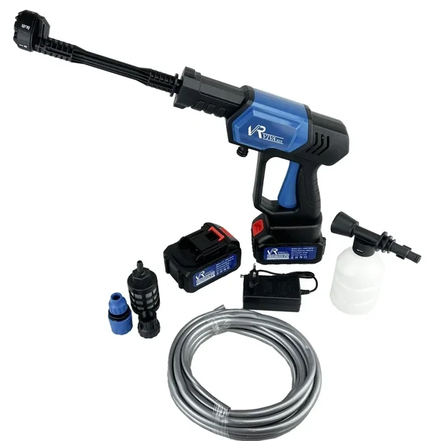کارواش شارژی ویوارکس 50 بار 24 ولت دو باتری مدل VR2450V2-PW - 12238 - 04